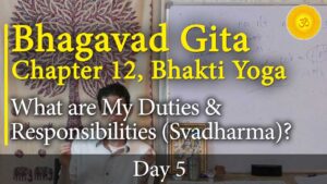 bhagavad gita chapter 12 bhakti yoga non-dualistic devotion